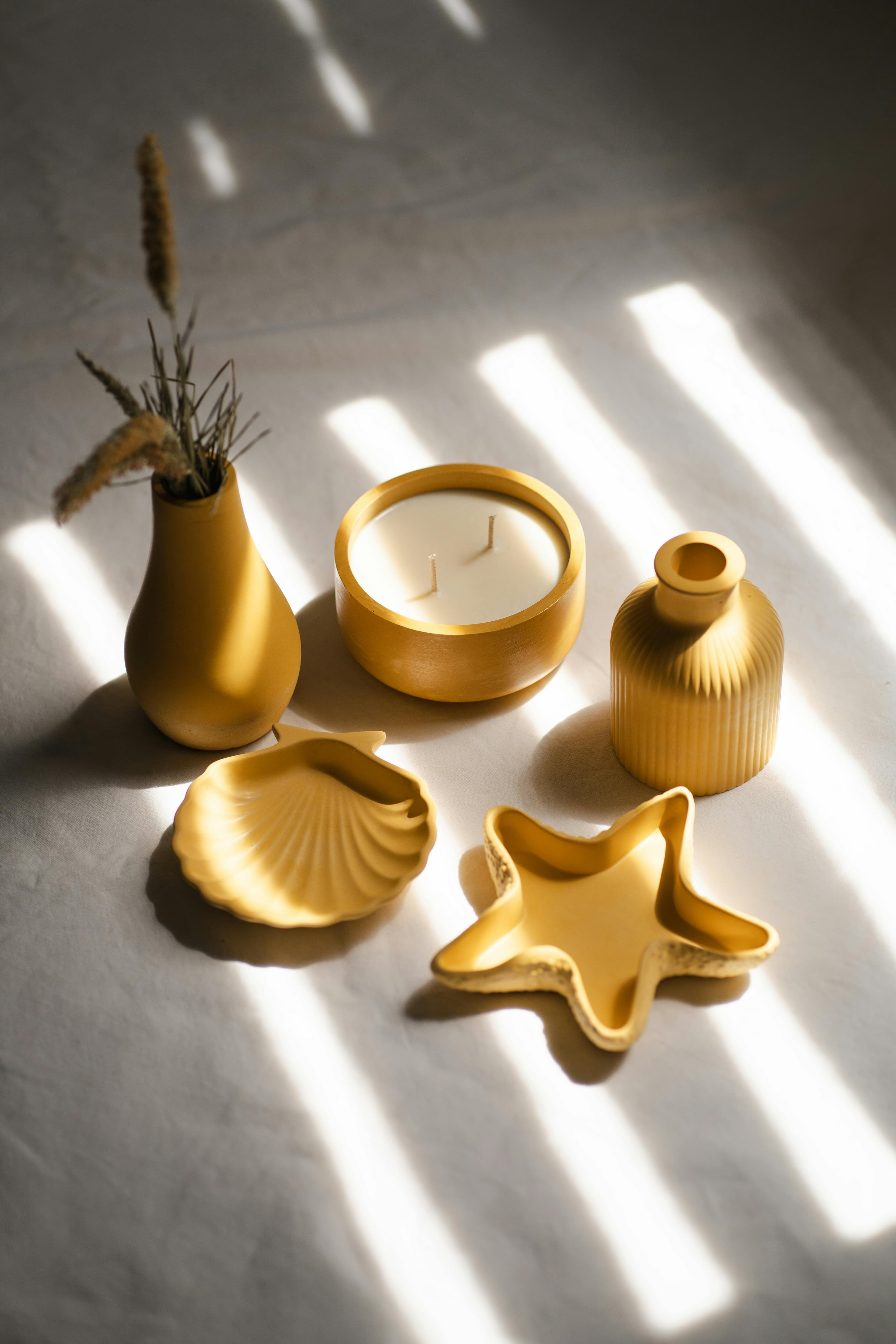 Clay Candle