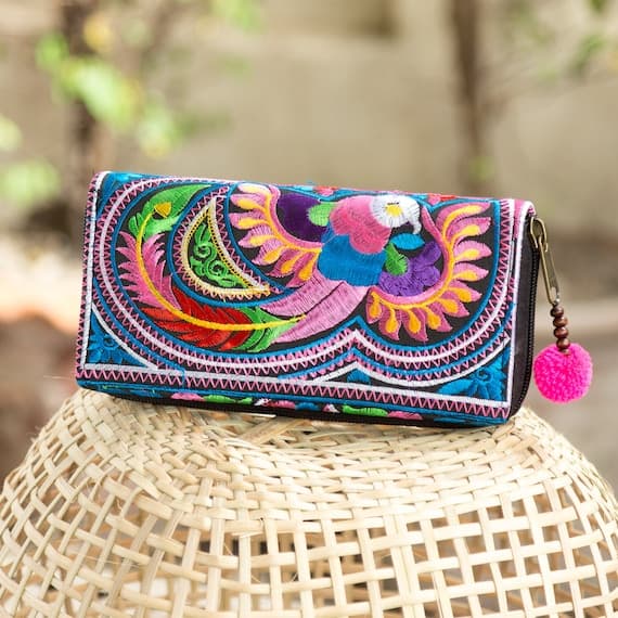 Hill Tribe Embroidered Bag