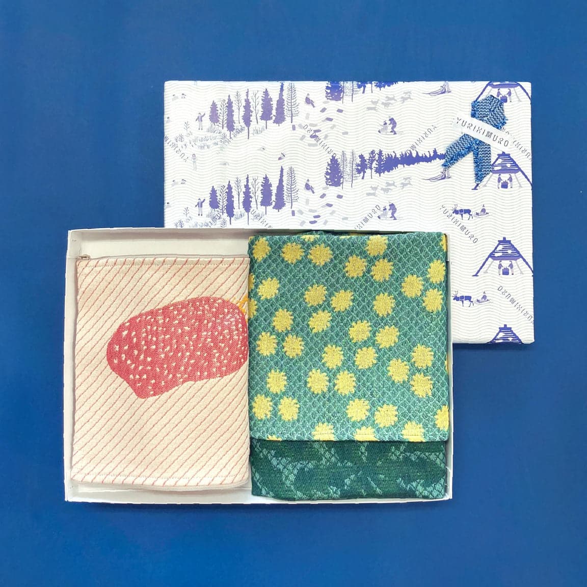 GIFT SET - FLOWER blanket × HIDE AND SEEK - Baby Throw